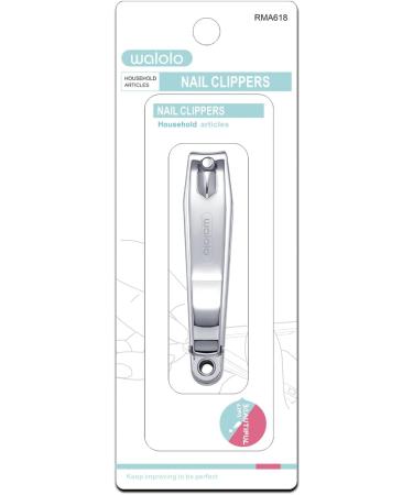 Stainless Steel Heavy Duty Nail Clipper for Men and Women - Precision Toe and Finger Nail Cutter - Buy Online on GoSupps.com