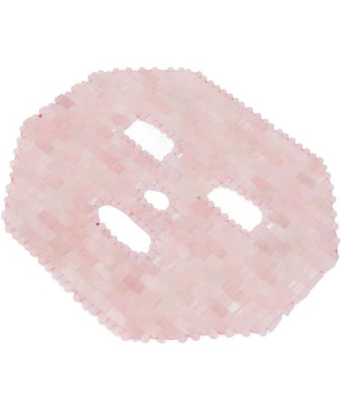 Jade Facial Mask | Rose Quartz Spa Sleep Mask for Dark Circles & Face Massage - Shop Now - Buy Online on GoSupps.com