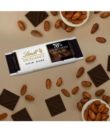 Lindt - Pr sentoir de 24 Barres EXCELLENCE - Chocolat Noir 70% Cacao 24x35g 1 - Buy Online on GoSupps.com