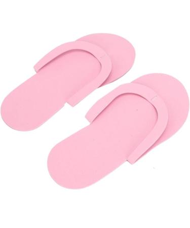 12 Pairs Portable Disposable Slippers Soft Comfortable Travelling Hotel Flip-Flops 3mm Thickness Lightweight Disposable Slippers for Spa Pedicure(Pink) - Buy Online on GoSupps.com