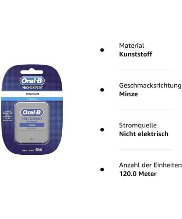 Shop Oral-B Dental Floss 3-Pack | Expert-Approved Oral Care | Fast International Shipping - Buy Online on GoSupps.com