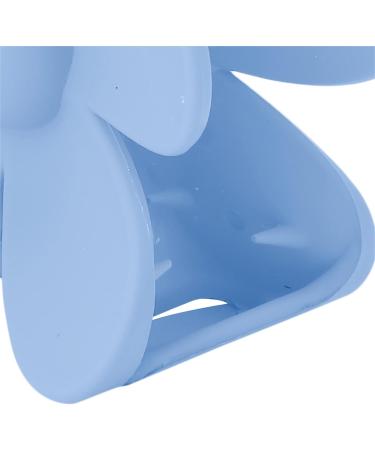 Colorful Flower Hair Clips Normal Thin Hair Styling Thick Cute Flower Claw Clip for Hair Accessories for Girlfriends(Light blue) - Buy Online on GoSupps.com