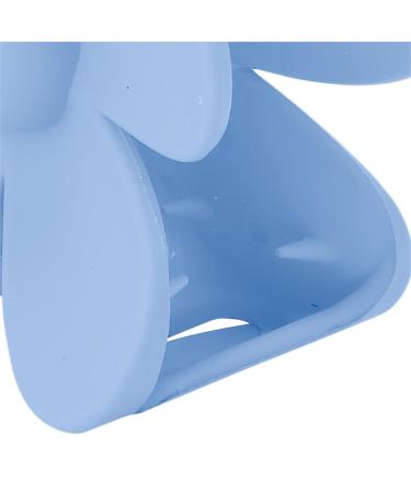 Light Blue Flower Hair Clip - Durable Anti-Slip Claw Clip for Women & Girls | Perfect Styling Accessory - Buy Online on GoSupps.com