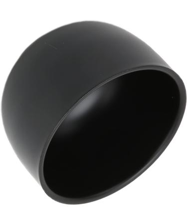 AMONIDA Black Stainless Steel Shaving Bowl - Anti-Slip Travel & Home Shaving Bowl - Buy Online on GoSupps.com