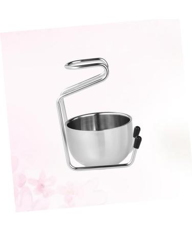 PopetPop Stainless Steel Brush Stand Holder | Perfect Gifts for Friends & Dads | Vertical Mounted Design - Buy Online on GoSupps.com