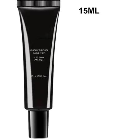  G n rique 3D Nail Gel Clear Molding Glue 15ml | Long-Lasting UV Gels for Nail Decoration Clear Powder Sculpting Gel No Wipe Required for Women and Girls - Buy Online on GoSupps.com