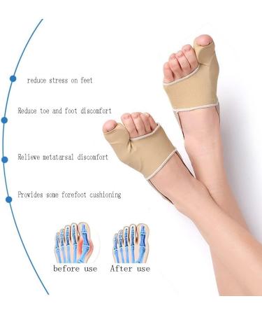 Cazaru Bunion Corrector - Orthopedic Toe Straightener & Splint for Day & Night Relief | Gel Pads & Anti-Slip Design for Hallux Valgus Pain Relief - 2-Pack - Buy Online on GoSupps.com