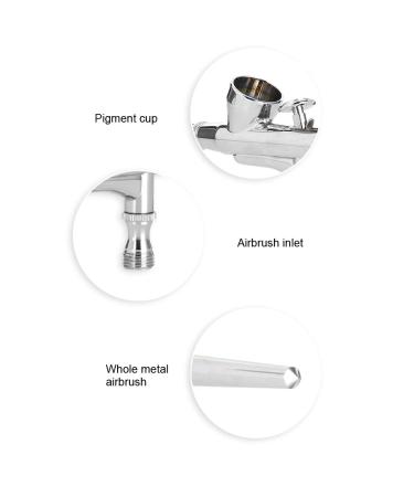 Detachable Stainless Steel Air Brush Spray Gun for Makeup, Nail Art & Body Painting - Buy Online on GoSupps.com
