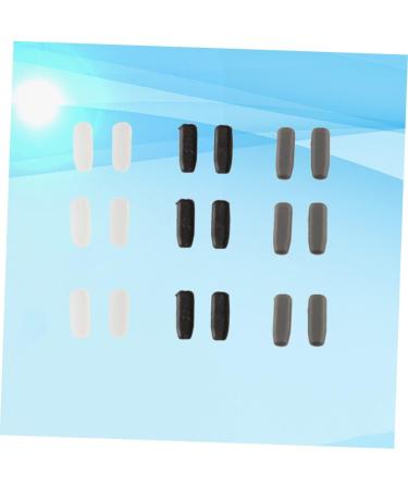 Healeved 9 Pairs Silicone Nose Pads for Glasses | Comfortable Nasal Cushions & Accessories for Sunglasses - Buy Online on GoSupps.com