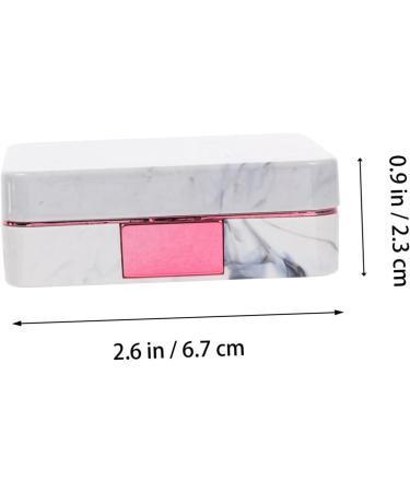 Healvian 12-Piece Quadratic Glasses Case Travel Set | Contact Lens Container & Facial Washing Straps | Giraffe ABS Colored Lens Holders - Buy Online on GoSupps.com