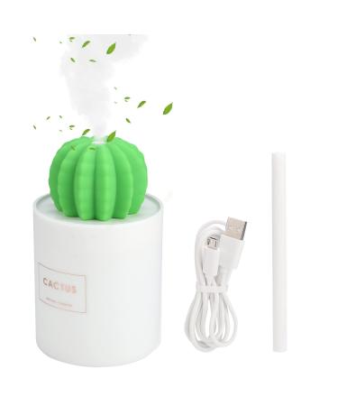 Humidifier for Bedroom Humidifier for Baby with 4H Auto-Off Cool Mist Humidifiers with Night Light 280ml Cactus Humidifier Whisper Quiet USB Humidifiers for Bedroom Home Office Desk