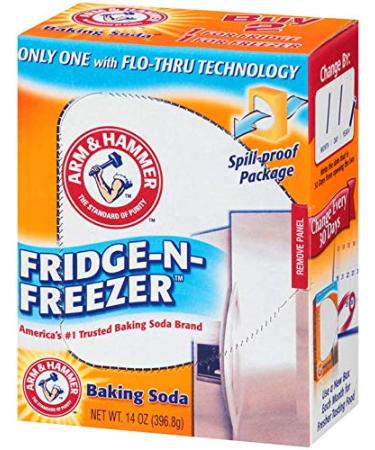Arm & Hammer 1155 Fridge-N-Freezer Baking Soda 14 oz - Multi-Use Odor Eliminator - Buy Online on GoSupps.com