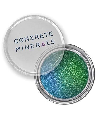 Concrete Minerals MultiChrome Eyeshadow  Intense Color Shifting  Longer-Lasting With No Creasing  100% Vegan and Cruelty Free  Handmade in USA  1.5 Grams Loose Mineral Powder (Dragonfly)