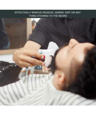 Professional Men's Beard Shaving Brush - Soft Hair Foam Boost Residue Removal for Salon & Home Use | International Shipping - Buy Online on GoSupps.com