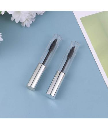 FRCOLOR 20Pcs Reusable Liquid Bottles with Funnels for Home Travel Lightweight LeakProof Storage Bottles with Silver Lid for Mascara Beauty Products - Buy Online on GoSupps.com