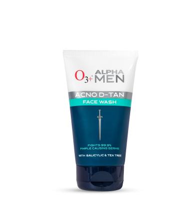 O3+ Alpha Men Acno D-Tan face wash With Tea Tree 100 gram
