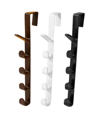 JOINPAYA Door Hook Hanger 3pcs Household Coat Hook Coat Hangers Over The Door Rack Household Hat Hook Multifunction Toiletries