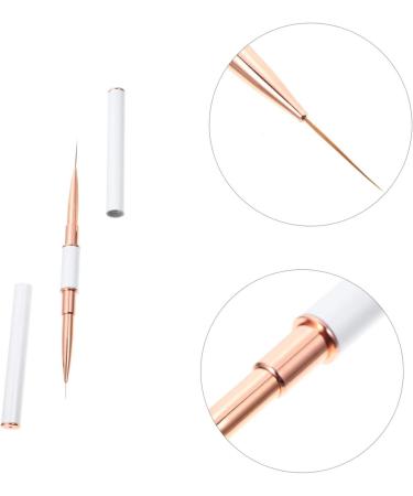FRCOLOR Pull Line Nail Art Pen Nail Art Painting Nail Painting Pen Nail Art Pens Nail Art Nails Brush Pen Nail Double End Nail Pen Manicure White Paint Pen Metal Painted - Buy Online on GoSupps.com