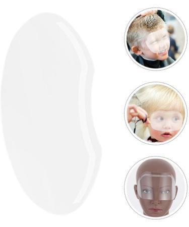 Beaupretty 300pcs Transparent Plastic Facial Protectors Eye Protectors Barber Supplies Facial Covers Protections - Buy Online on GoSupps.com