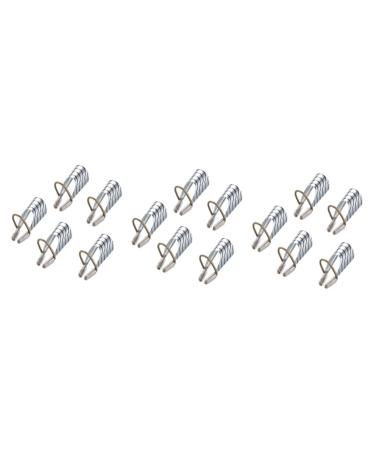 Housoutil 15 Pcs Manicure Tools Fingernail Tips Nails Gel Nail Art Tools Nursing Stickers Foil Nail Art Nail Gel Nail Art Stickers French False Nails Nail Form Sticker Ultraviolet Light Set mediumx3pcs Silverx3pcs