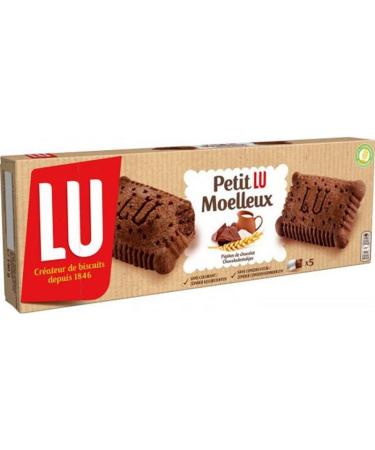 LU Petit LU Soft Chocolate Chips 140g (pack of 6)