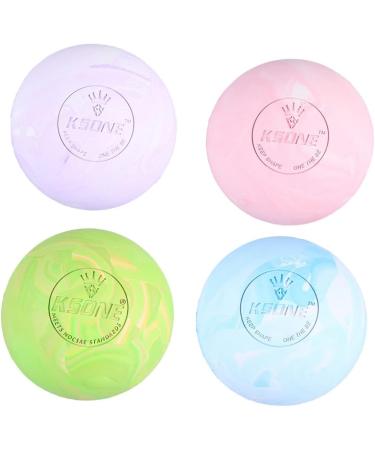 Buifulsic Spiky Massage Ball - Core Training & Muscle Relief - Mini 6.5cm Wellness Device for Deep Tissue Massage - Pink - Buy Online on GoSupps.com