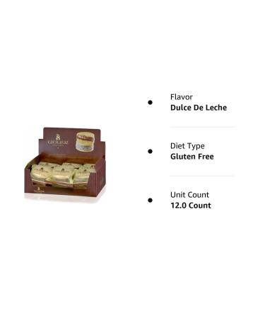 Cachafaz Alfajor Maizena x 12 Dulce De Leche 12 Count - Authentic Argentine Confection (Pack of 1) - Buy Online on GoSupps.com