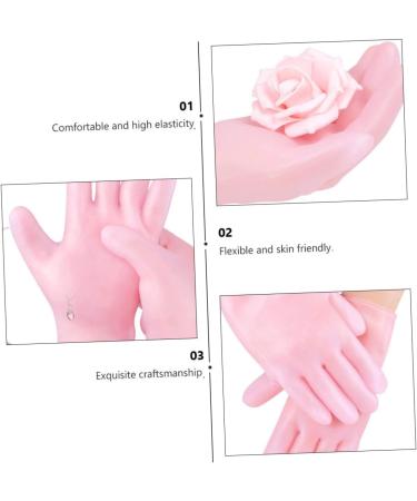 POPETPOP 3 Pairs Soft Sebs exfoliating Hand Gloves Hand Gloves Dry Hands Water Proof Repair Dry Skin Hand moisturizer Gloves Repairing moisturizing Gloves Women moisturizing Gloves - Buy Online on GoSupps.com