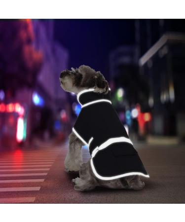 Dog Warm Coats Dog Jackets Waterproof with Fleece Lining Dog Coats Waterproof Dog Rain Coat Dog Clothes Dog Raincoats Thickened Dog Fleece Jumper Rain Coats for Large Dogs - Blue XL XL Blue - Buy Online on GoSupps.com