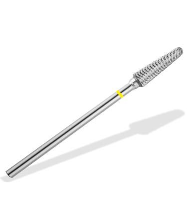 Nail miller bit hard metal grinder milling cutter with cross toothing konus shape manicure nail grinder pedicure corneal grinding for work on acrylic nails gel nails and cornea (super fine) - Buy Online on GoSupps.com