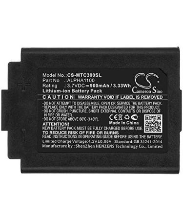 Cameron Sino Battery for 3M TAC300 TAC300-OTH TAC500 PN:3M ALPHA1100 900mAh / 3.33Wh - Buy Online on GoSupps.com