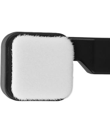 Double Sided Face Brush Portable Dead Skin Removal Exfoliator Facial Cleaning Brush Black - Buy Online on GoSupps.com