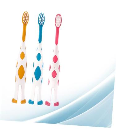 Fomiyes 6-Pack Baby Toothbrushes - Soft Cartoon Toothbrushes for Kids with Gum Protection Travel-Friendly Design - Buy Online on GoSupps.com
