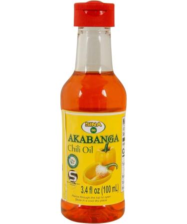 Akabanga Chili Oil Sauce - Piri-Piri Bird's Eye - 50.000-100.000 Scoville - Rwanda Africa (2 x 100 ml) - Buy Online on GoSupps.com