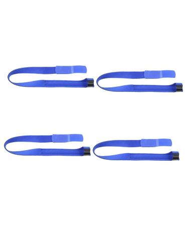 4pcs Toe Strap Comfortable Toe Splitter Toe Separator for Health Toe Divider Strap Blue 0k Cloth Foot Toe Foot Toe Splitter Toe Splitter for Health Bluex4pcs 59x12cmx4pcs