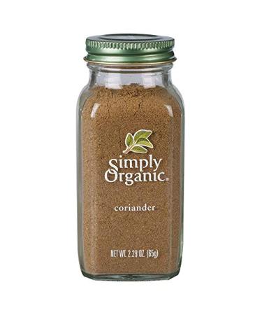 Simply Organic Ground Coriander Seed, Certified Organic | 2.29 oz | Coriandrum sativum L. 1