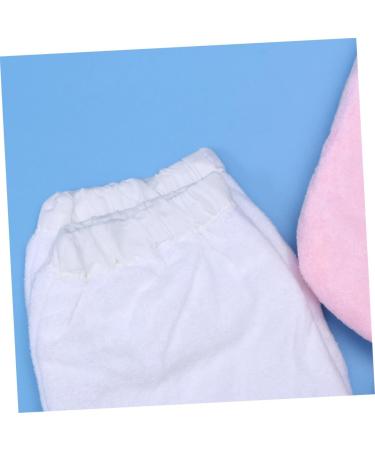 FRCOLOR 4paires Blancs de Beaut Simples et Couvre Soins Domicile de Fins Roses et Blancs m Comme Montr  - Buy Online on GoSupps.com