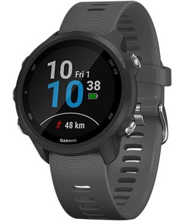 Garmin Forerunner 245 GPS Running Smartwatch - Slate Gray (Renewed) - Buy Online on GoSupps.com