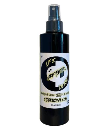 Life After Death Bowling Ball Cleaner + Life Extender | 8 oz | Removes Dirt, Oil & Scuff Marks | USBC Approved | Bowling Ball Cleaner & Life Extender | Bowling Supplies & Accessories
