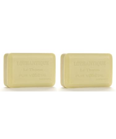 Authentique Shea Butter Vegetable Bar Soap - 2 Bars 200g Each (Green Tea)
