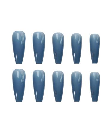 Chtom Jelly Blue False Finger Tabs with Nail Sticker | Premium Quality | International Shipping - Buy Online on GoSupps.com