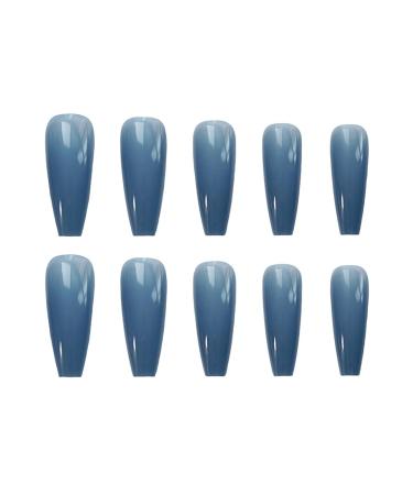 Chtom Jelly Blue False Finger Tabs that carry a nail sticker