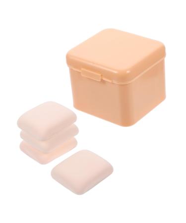 minkissy 1 Box Triangle Puffs for Face Powder Make up Sponge Makeup Sponge Makeup Powder Puff Powder Sponge Beauty Sponge Loose Powder Puffs Hydrophilic Polyurethane Makeup Puff Square