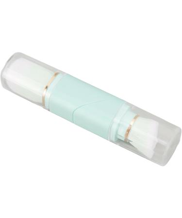 Portable Makeup Brush Ergonomic Strong Grip Odorless Retractable Powder Brush with Two Heads Anti-deformation for Home Use (Blue) - Buy Online on GoSupps.com