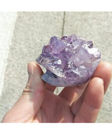 Crystal Natural Crystal Quartz Hedgehog Animals Carved Amethyst Cluster Stone 45mm Suitable for Home Office Decoration Crystal Cluster 1pc - Buy Online on GoSupps.com