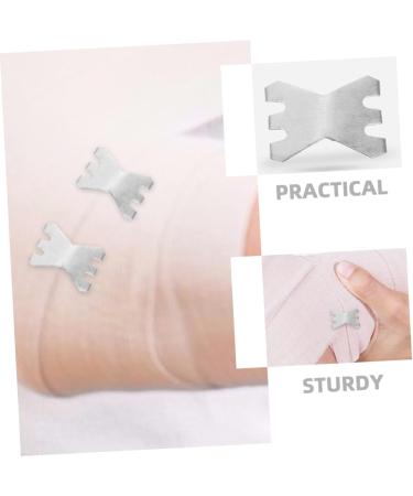 100pcs Aluminum Fastener Clips - Convenient Outdoor Buckle Supply & Portable Fixators - Buy Online on GoSupps.com