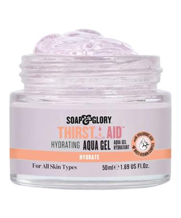 Soap & Glory Thirst Aid Hydrating Aqua Gel Face Cream - Hyaluronic Acid Moisturizer (1.69 fl oz) - Buy Online on GoSupps.com