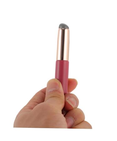 2pcs Lip Brush Set Portable Lipstick & Gloss Applicators | Travel Accessories in Pink - Buy Online on GoSupps.com