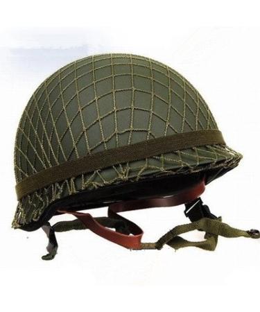 GPP Perfect WWII US Army M1 Green Helmet Replica with Net/Canvas Chin Strap DIY Painting