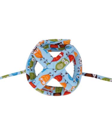 Baby Safety Helmet | Adjustable Infant Head Protective Cap for Crawling, Walking, Running & Playing | Soft & Comfortable (Blue Woodpecker) - Buy Online on GoSupps.com